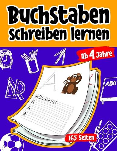 Buchstaben schreiben lernen ab 4 Jahren
