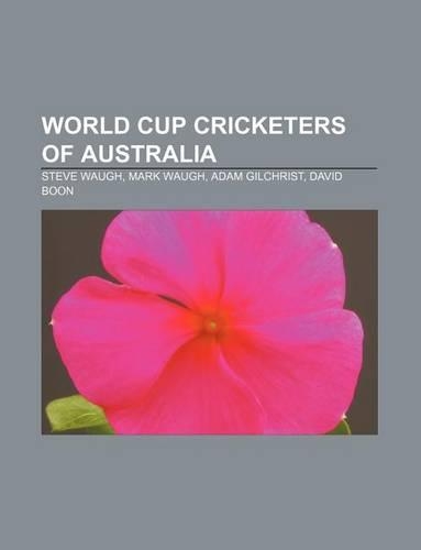 World Cup Cricketers of Australia