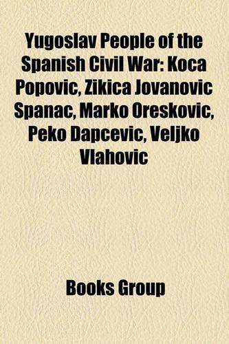 Yugoslav People of the Spanish Civil War