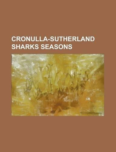 Cronulla-Sutherland Sharks Seasons