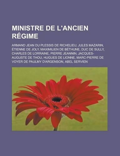Ministre de L'Ancien Regime