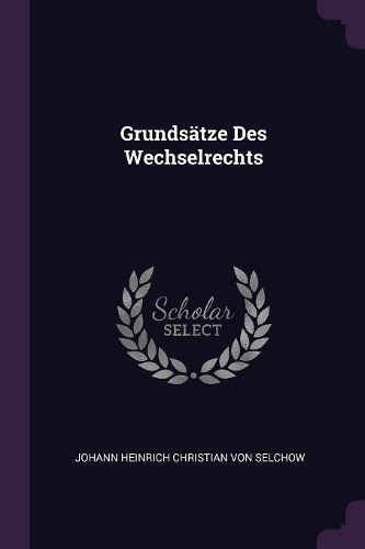 Grundsätze Des Wechselrechts