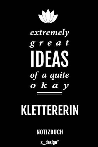 Notizbuch für Kletterer / Klettererin