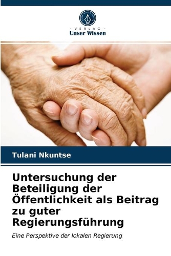 Untersuchung der Beteiligung der Öffentlichkeit als Beitrag zu guter Regierungsführung