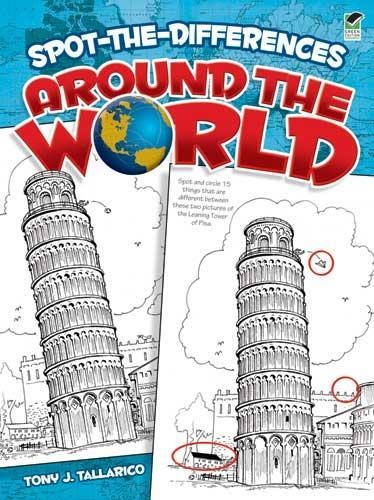 Spot-The-Differences Around the World: (Dover Children's Activity Books)
