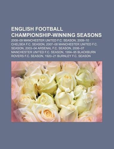 English Football Championship-Winning Seasons