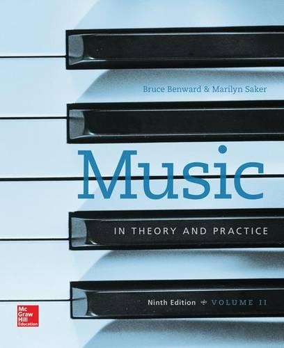 Music in Theory and Practice, Vol. 2 with Workbook