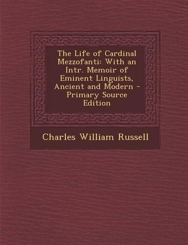 The Life of Cardinal Mezzofanti