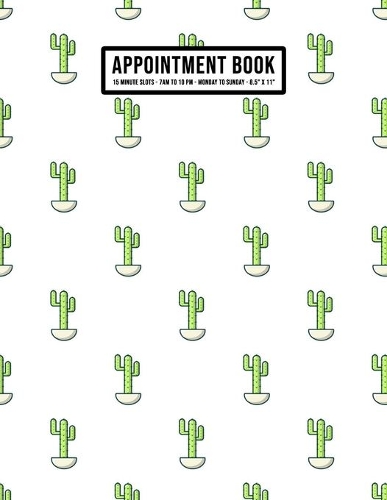 Cactus Appointment Book