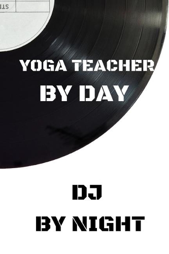 Yoga Teacher by day DJ by night: Yogi and DJ Journal notebook Diary, Blank Lined to Drawing Write In creative Ideas