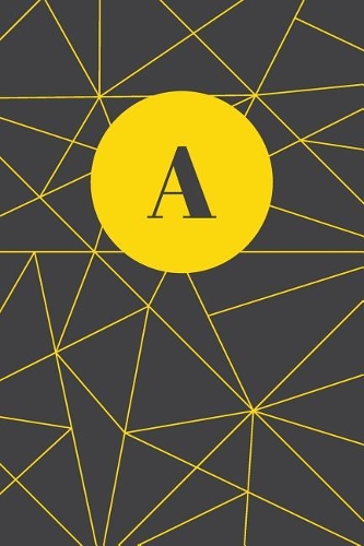 Monogram Initial A Notebook