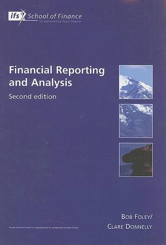 Financial Reporting and Analysis