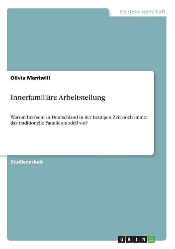 Innerfamiliäre Arbeitsteilung