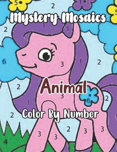 New mystery Mosaics Animel Color By Number