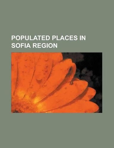 Populated Places in Sofia Region
