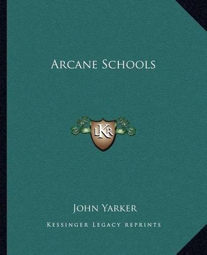 Arcane Schools: (English)