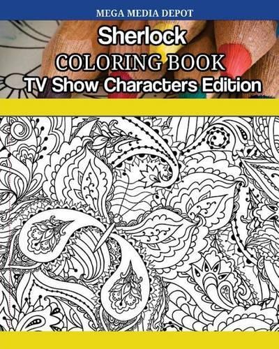 Sherlock Coloring Book TV Show Characters Edition