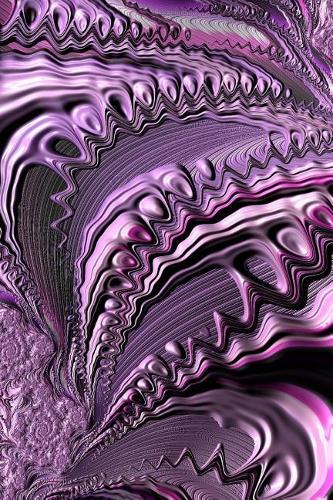 Fantastic Fractal Journal 29: Take Notes, Write Down Memories in this 150 Page Lined Journal