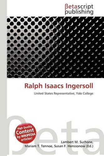 Ralph Isaacs Ingersoll: (English)