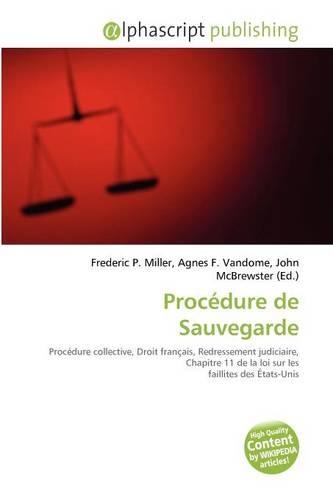 Proc Dure de Sauvegarde: (French)