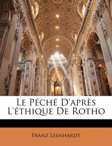 Le Péché d'Après l'Éthique de Rotho