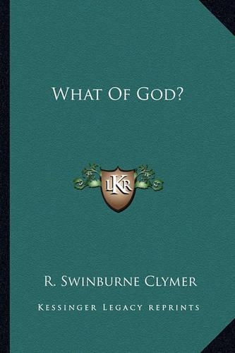 What of God?: (English)