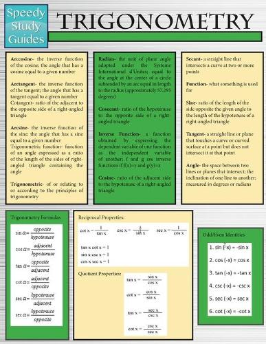 Trigonometry (Speedy Study Guides: Academic)(English)