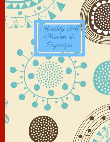 Monthly Bill Planner and Organizer- Fagus