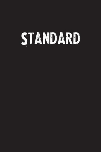 Standard: Simple Blank Lined Notebook Journal