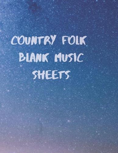 Country Folk Blank Music Sheets