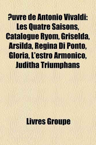 Uvre de Antonio Vivaldi