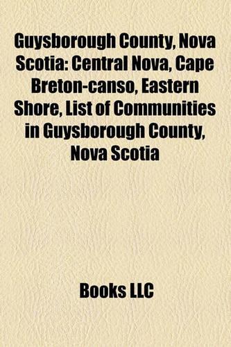 Guysborough County, Nova Scotia