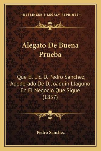 Alegato De Buena Prueba