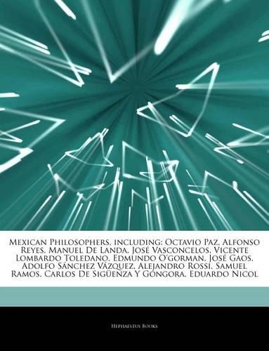 Articles on Mexican Philosophers, Including
