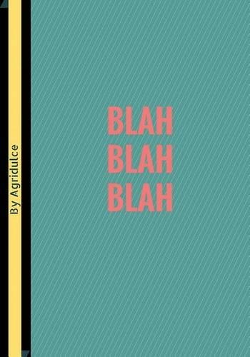 Blah Blah Blah: Lined notebook/journal 7X10