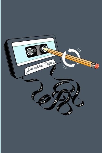 Cassette Tape: Blank Lined Journal