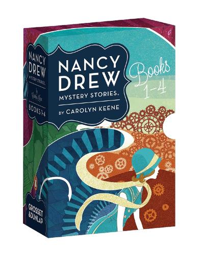 Nancy Drew Mystery Stories Books 1-4: The Secret of the Old Clock/The Hidden Staircase/The Bungalow Mystery/The Mystery at Lilac Inn(Nancy Drew)