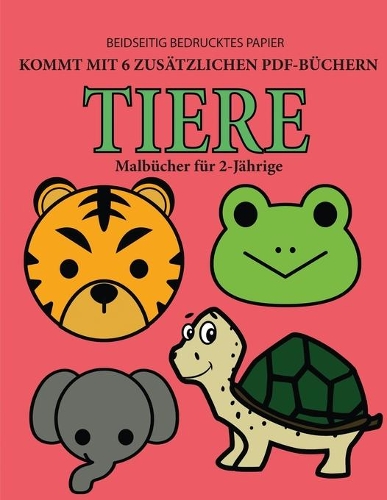 Malbücher für 2-Jährige (Tiere)