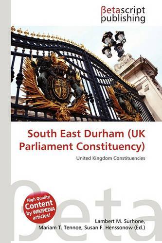 South East Durham (UK Parliament Constituency): (English)
