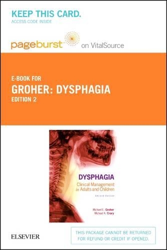 Dysphagia - Elsevier eBook on Vitalsource (Retail Access Card): Dysphagia - Elsevier eBook on Vitalsource (Retail Access Card)