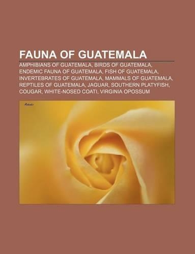 Fauna of Guatemala
