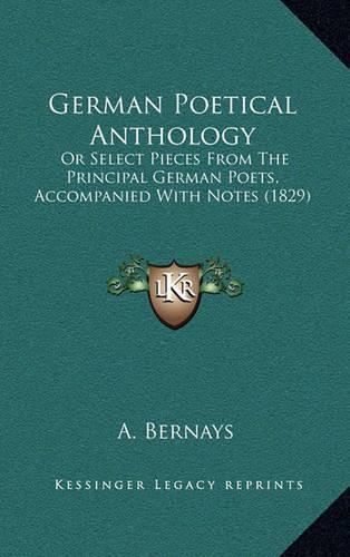 German Poetical Anthology