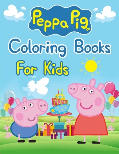 Peppa Pig Coloring Books For Kids