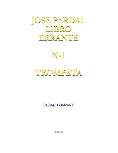 Jose Pardal Libro Errante N-1 Trompeta