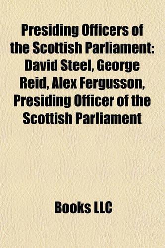 Presiding Officers of the Scottish Parliament