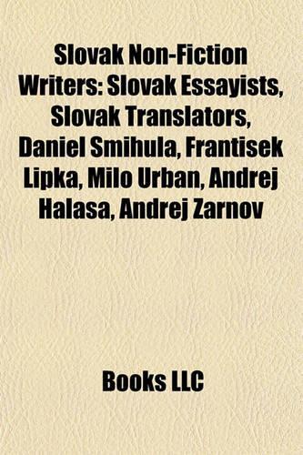 Slovak Non-Fiction Writers