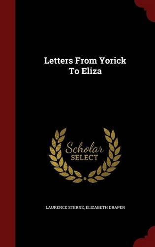 Letters From Yorick To Eliza