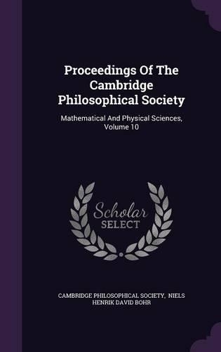 Proceedings of the Cambridge Philosophical Society
