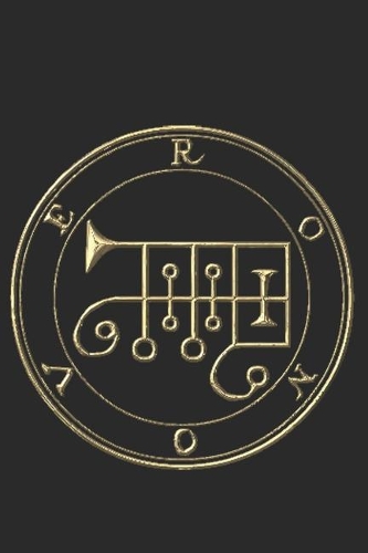 Ronove: Sigil King Solomon 72 Demon Goetia 6"x9" 100 Page Evocation Journal