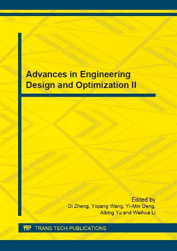 Advances in Engineering Design and Optimization II: (Volumes 101-102 Applied Mechanics and Materials)